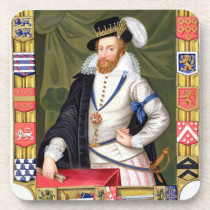 Dessous-de-verre Portrait de comte de Robert Dudley (c.1532-88) de