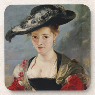 Dessous-de-verre Portrait de Susanna Lunden (?) (seau de Le Chapeau
