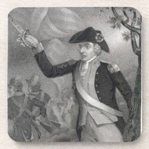 Dessous-de-verre Portrait du Général Francis Marion à la bataill