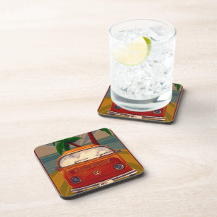 Dessous-de-verre Poster : Travel California Beverage Coaster