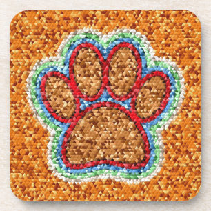 Dessous-de-verre Pot de chien basse