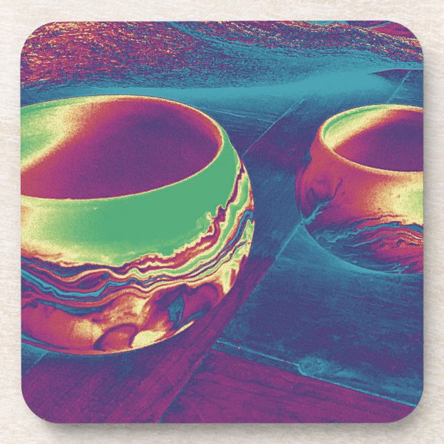 Dessous-de-verre Poterie du sud-ouest (Devant)