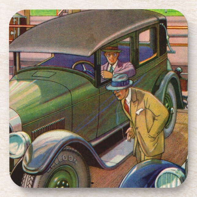 Dessous-de-verre Poupée Kelly-Springfield 1927 (Devant)