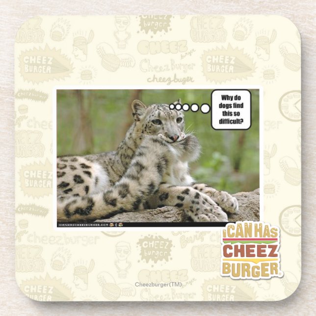 Dessous-de-verre Pourquoi les chiens trouvent-ils ceci si difficile (Devant)