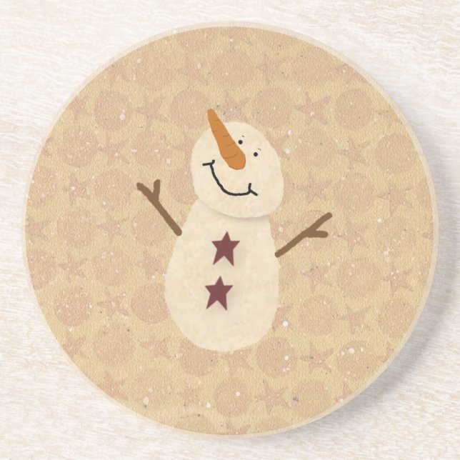 Dessous de verre principal de Snowman (Devant)