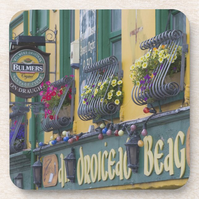 Dessous-de-verre Pub, Dingle, Péninsule de Dingle, comté de Kerry, (Devant)
