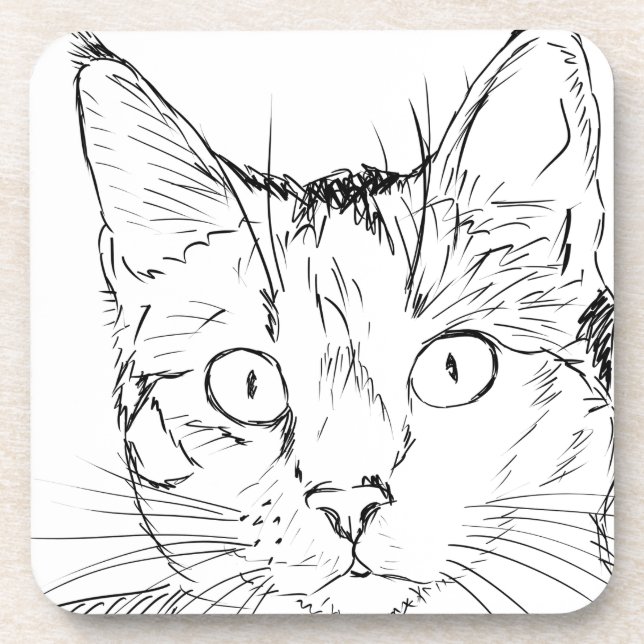 Dessous-de-verre Puddy Cat (Devant)