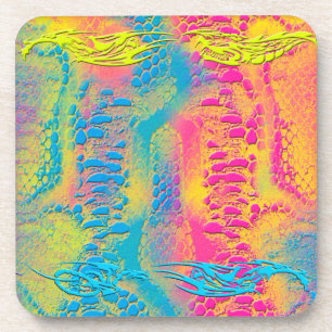 Dessous-de-verre PYTHON - moderne fractale décorative -