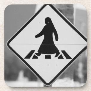 Dessous-de-verre Qatar, Ad Dawhah, Doha. Piéton arabe 3