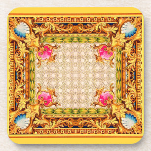 Dessous-de-verre quatre coins Baroque