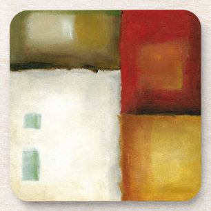Dessous-de-verre Quatre rectangles colorés par Chariklia Zarris