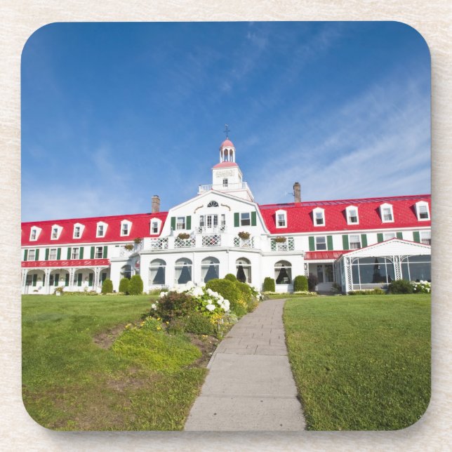 Dessous-de-verre Québec, Canada. Hôtel historique Tadoussac, (Devant)