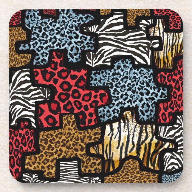Dessous-de-verre RAB Rockabilly Animal (Devant)