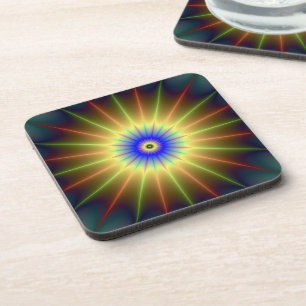 Dessous de verre radieux