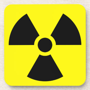 Dessous-de-verre Radioactif