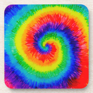 Dessous-de-verre Rainbow Tie-Dye Alcohol