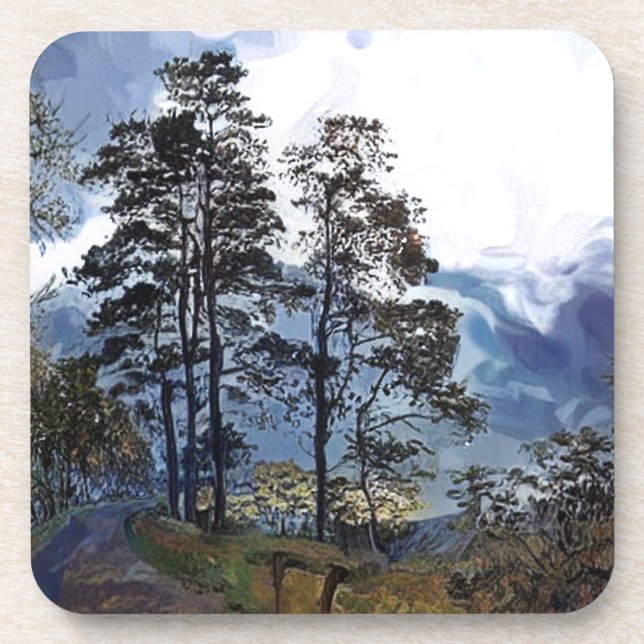 DESSOUS-DE-VERRE RANDONNÉE MONTAGNE (Devant)