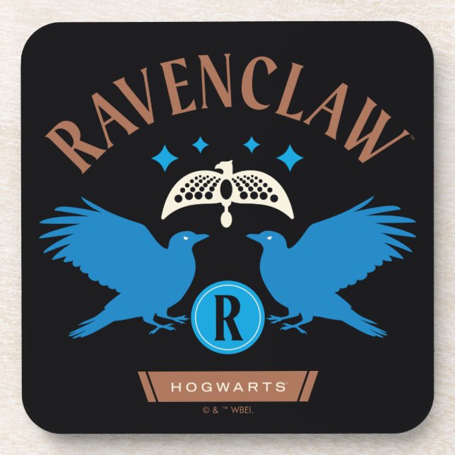 Dessous-de-verre RAVENCLAW™ Maison double aigle Diadem Graphique (Devant)