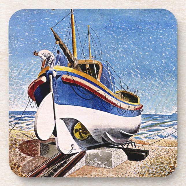 Dessous-de-verre Ravilieux - Bateau à vie à Aldeburgh (Devant)