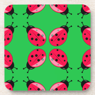 Dessous-de-verre Red Ladybugs