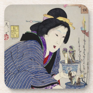 Dessous-de-verre Regard comme si elle veut changer : L'aspect