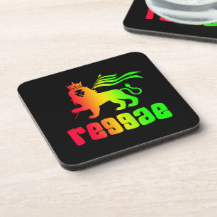 Dessous-de-verre Reggae Rasta Lion