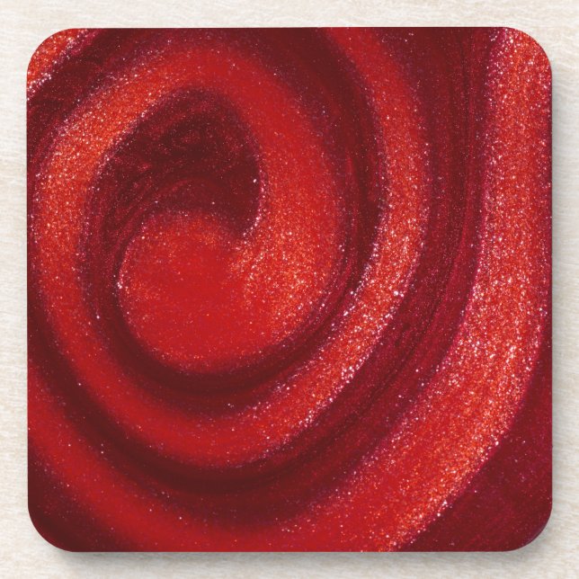 Dessous-de-verre Remous de vernis à ongles (Devant)