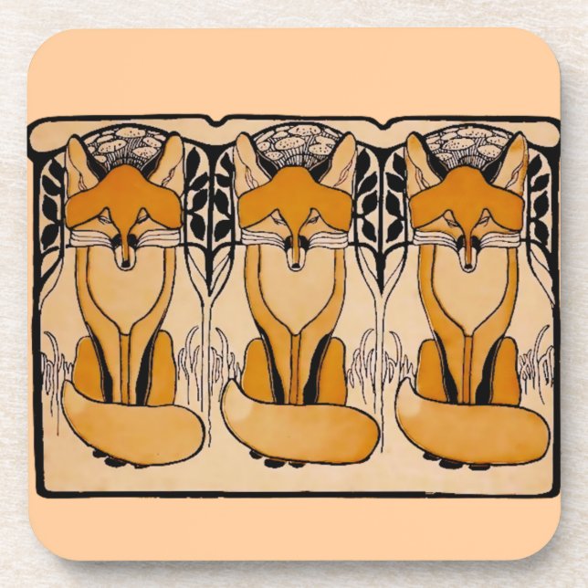 Dessous-de-verre Renard (Devant)