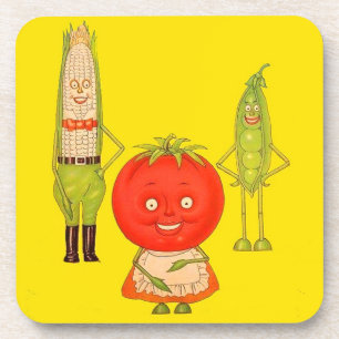 Dessous-de-verre Rencontrez les légumes