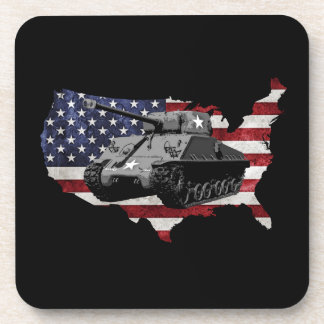 Dessous-de-verre Réservoir de M4 Sherman