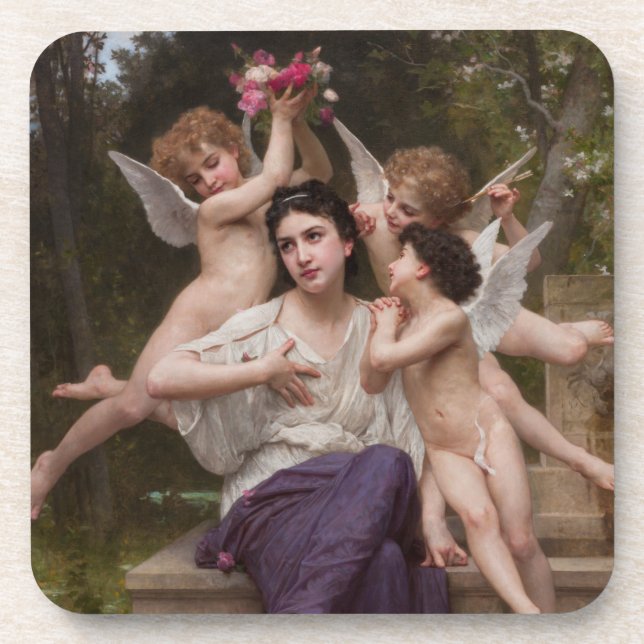 Dessous-de-verre Rêve du printemps, Rêve de Printemps par Bouguerea (Devant)