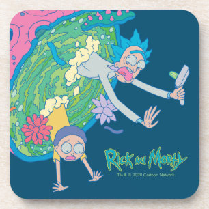 Dessous-de-verre RICK ET MORTY™  Décalage du portail infecté