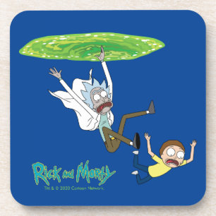 Dessous-de-verre RICK ET MORTY™  Sortir du portail