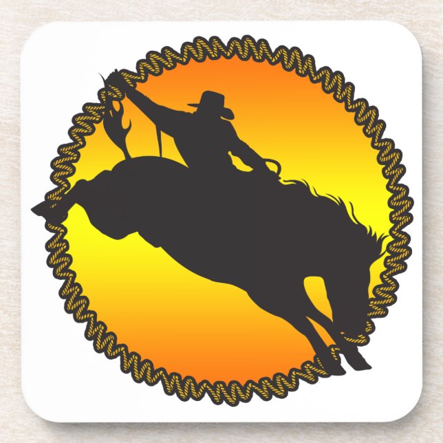 Dessous-de-verre Ride Bronc (Devant)