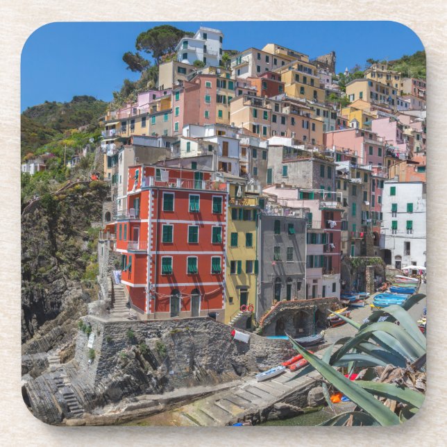 Dessous-de-verre Riomaggiore Cinque Terre Ligurie Italie (Devant)