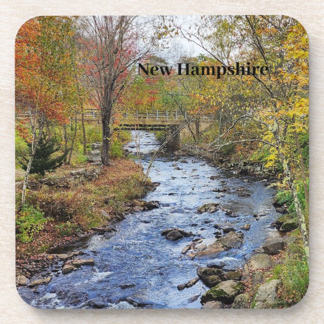 Dessous-de-verre rivière du New Hampshire  (Devant)