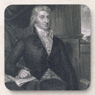 Dessous-de-verre Robert R. Livingston, gravé par E. le Mackenzie