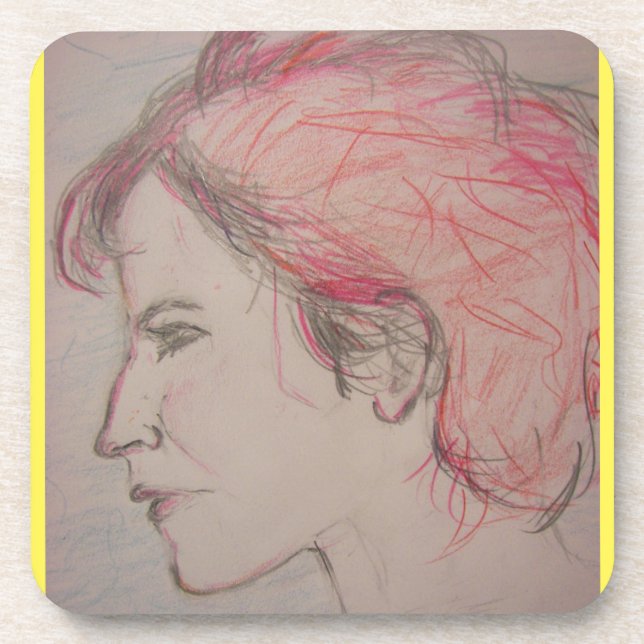 Dessous-de-verre Rocker Girl (Devant)