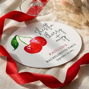 DESSOUS-DE-VERRE ROND EN PAPIER 