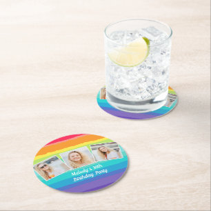 DESSOUS-DE-VERRE ROND EN PAPIER 