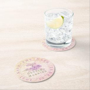 DESSOUS-DE-VERRE ROND EN PAPIER 