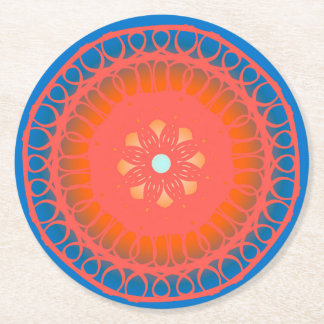 DESSOUS-DE-VERRE ROND EN PAPIER 80