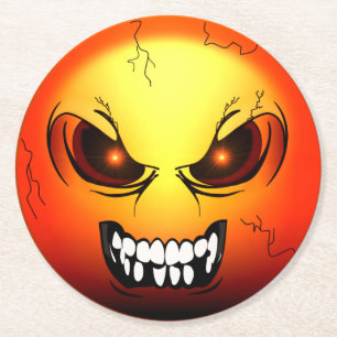 Dessous-de-verre Rond En Papier Angermoji