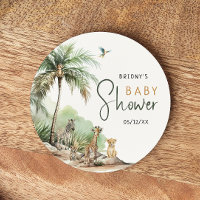 Baby shower Jungle Safari Animaux