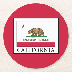 Dessous-de-verre Rond En Papier Californie