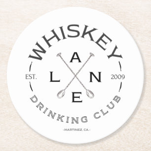 Dessous-de-verre Rond En Papier Club de boisson WL