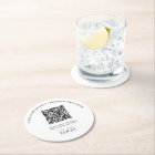 Code QR promotionnel simple de logo d'entreprise m