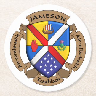 Dessous-de-verre Rond En Papier Coster JamFam rond- 4