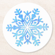 Design de flocon bleu