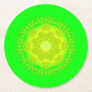 Dessous-de-verre Rond En Papier dessous de verre